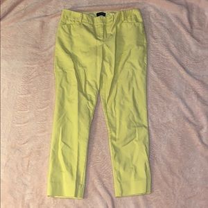 Yellow slacks